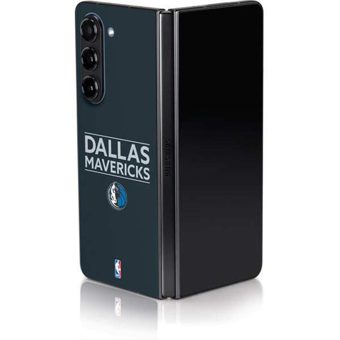 NBA Dallas Mavericks Standard - Blue Galaxy Z Fold5 5G Skin
